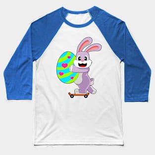 Rabbit Easter Easter egg Skateboard Baseball T-Shirt